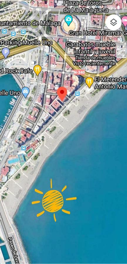 Apartamento Malaga Port Kültér fotó